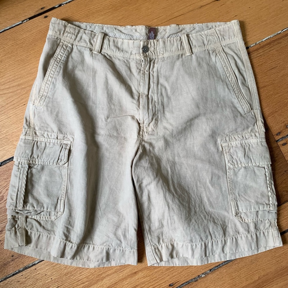 Mens Transcript Linen color Cargo short